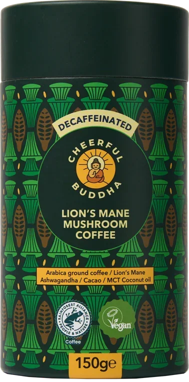 Lion's Mane Coffee Decaf tube