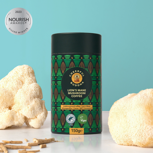 Lion's mane coffee tube nourish award winner